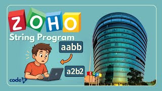 Zoho Coding Recently Asked 🚀 | String Compression Using Counts | Code It Tamil