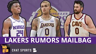 Lakers Trade Rumors On Buddy Hield, Kyle Kuzma & Kevin Love + Lakers 2021 NBA Draft Targets | Q&A