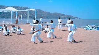 ZEN KARATE DO PERFORMANCE AT GISENYI BEACH