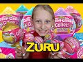 Zuru Oosh Cotton Candy Cuties Unboxing Toy Review Scented Fluffy Stretchy Slime Squishies