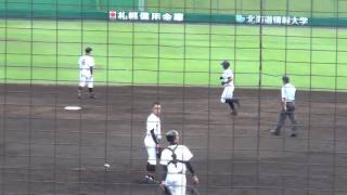 【高校野球】　札幌第一　　佐々木凌、　柴田颯　ホームラン　2017/9/10