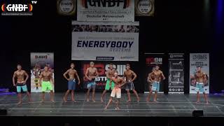 Junioren Physique (15. GNBF DM 2018) / Natural Bodybuilding