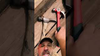 Crescent makes an AWESOME Hammer for tight spaces  #tools #howto #contractor