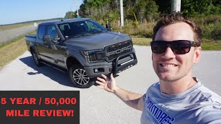 Owners Review of My Ford F150 After 50,000 Miles! 2020 Ford F-150 XLT 2.7 EcoBoost Sport 4x4