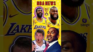 *RIP #MAVS* #KyrieIrving SIGNS with the #Lakers ‼️🤯🏆#LUKADONCIC #LEBRONJAMES #SHANNONSHARPE #shorts