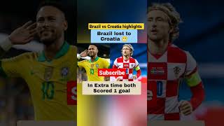 Brazil vs Croatia highlights #neymar #brazil lost