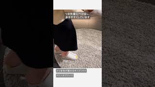 指先が隠れるヒールスリッパ