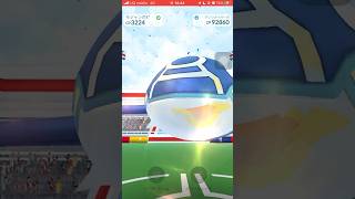 ポケモンGOレイドバトルカイオーガ20人攻略#shorts