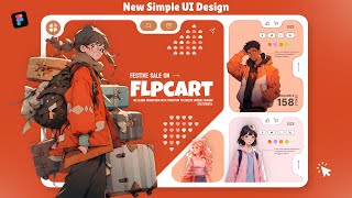 Anime Fashion Website UI Design: \