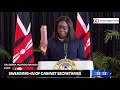 Dr. Debra Barasa Sworn in as Health Cabinet Secretary!