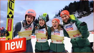 Deutsches Skisprung-Team holt nächste Goldmedaille