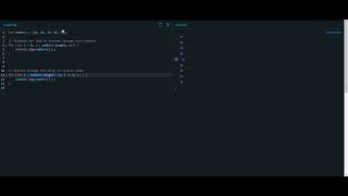 Reverse array in JavaScript using for loop