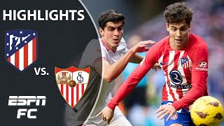 Atletico Madrid vs. Sevilla | LALIGA Highlights | ESPN FC