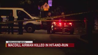 MacDill airman killed in Tampa hit-and-run