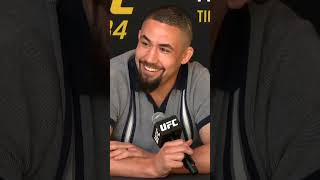 Robert Whittaker on Alex Pereira - "Who let this guy in?" 😳