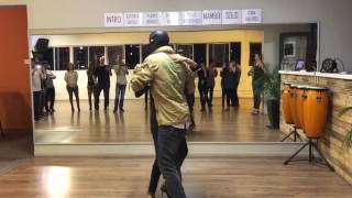 Kizomba level 3 class demo with Candi and David (2Aug2017)