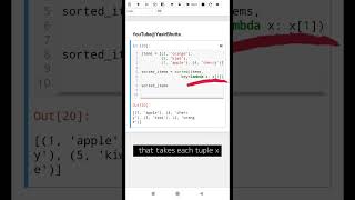 #4 Sorting HOW TO | How to Sort a List of Fruit Tuples in Python (with Code Example)
