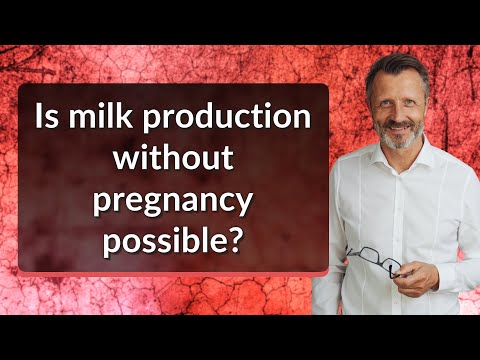 How do you force breast milk when not pregnant?