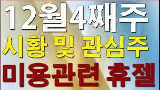 [평주]12월4째주 시황 및 관심주 제약/바이오 비만치료제, 피부미용관련 휴젤, 독립리서치P\u0026J, 평생무료주식투자