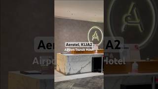 Aerotel @ KLIA2 (Airport Transit Hotel) - Room Tour #hotelreview