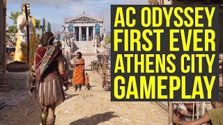 Assassin's Creed Odyssey Gameplay Athens FIRST LOOK & New Info! (AC Odyssey Gameplay)