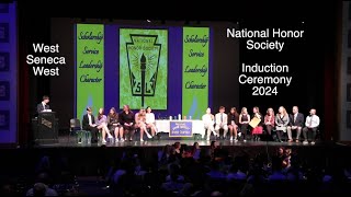 West Senior 2024 National Honor Society Induction Ceremony