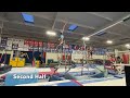 ellie kearns 2024 bars routines full and second half march 2022 level 10 gymnastics