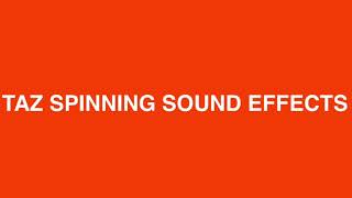 Taz Spinning Cartoon Sound Effects