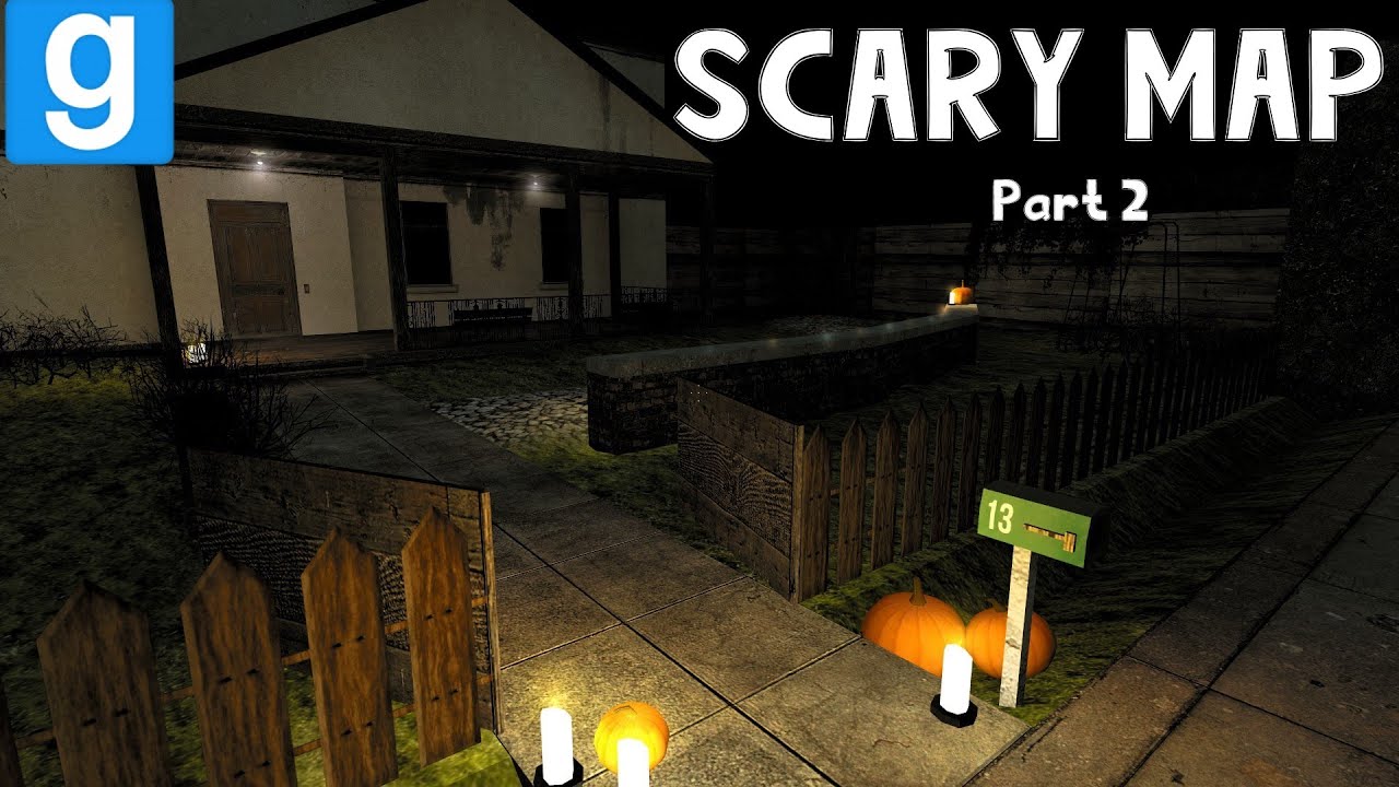 Gmod Scary Map Horrorween Part 2 Youtube