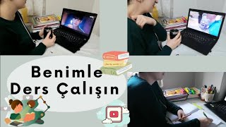 Sessiz Ders Çalışma Vlogu | Ders Çalışma Günlüğüm | Yabancı Dil Öğreniyorum