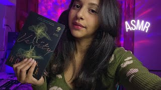 ASMR: lendo até você dormir ☁️(lendo verity, sons de boca e sussurros)