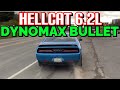 2016 Dodge Challenger Hellcat 6.2L SUPERCHARGED DUAL EXHAUST w/ DYNOMAX RACE BULLETS!