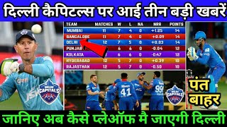 IPL 2020 - 3 Biggest Good News For Delhi Capitals (DC) | Delhi Capitals Playoffs | Dc Team News |