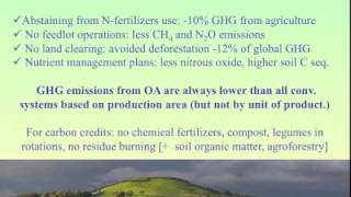 Organic Agriculture - Global Contributions to Environment and Food Security