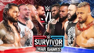 Roman Reigns CM Punk Brock Lesnar Seth vs Jacob Fatu Solo Sikoa Tama Bronson | Survivor Series