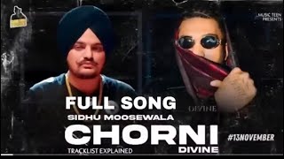 Chorni - Sidhu Moose Wala x Divine | New Punjabi Rap Song 2023 ~ Sidhu Moose Wala