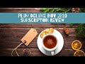 Plum Deluxe November 2019 Tea Subscription Box Review