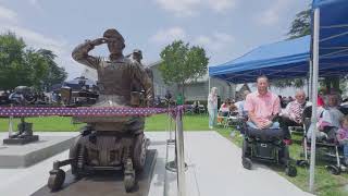"Freedom Isn’t Free" Bryan Anderson Statue Dedication