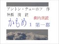 連続編集 １ 「かもめ 　第一幕 」 作 チェーホフ 　訳 神西清 ※解説 朗読 by 朗読新館 ※