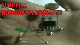 Cara membuat lampu otomatis nyala saat gelap sensor LDR