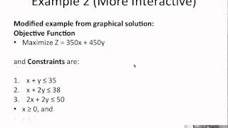 LP Simplex Revised Practice (Part 1)