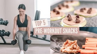 What To Eat Before Working Out | Top 5 Pre Workout Snacks