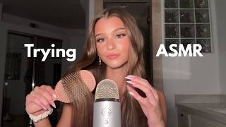 Brooke Monk tries ASMR *Hair Tutorial with your favorite triggers*
