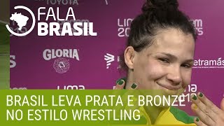 Brasil leva prata e bronze na luta olímpica no estilo livre wrestling