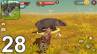 WildCraft: Animal Sim Gameplay - Tiger Savanna - Walkthrough (iOS, Android) Part 28