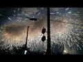 教祖祭pl花火芸術　2016 8月1日　ｺﾞﾙﾌ場外周道路からiphoneで^^