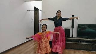 Laare/mother daughter dance/my choreography/Sarul and Aarya