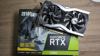 【Huan】 光線追蹤的入門卡來了！ Zotac RTX 2060效能評測