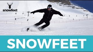 Snowfeet* - Skates for Snow - New Booming Winter Sport