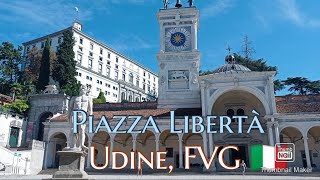 UDINE 🇮🇹 and it's historic beauty | Piazza Libertà| Friuli-Venezia Giulia